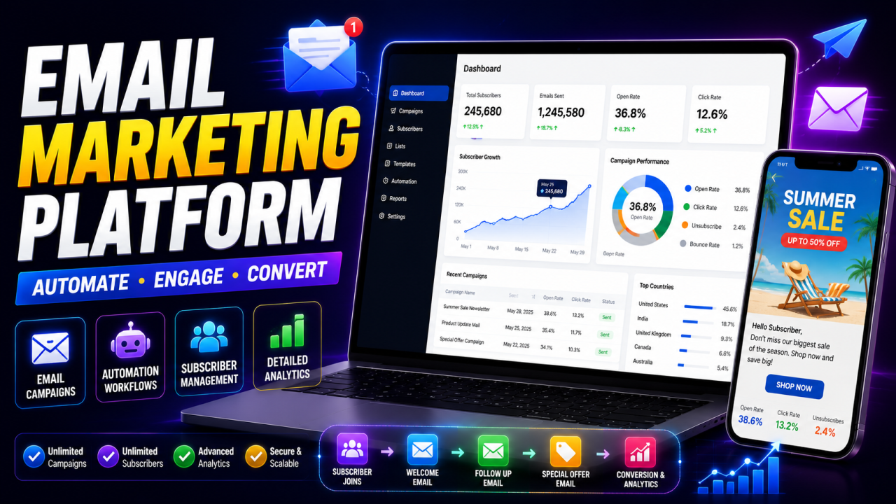 Email Marketing & Newsletter Software